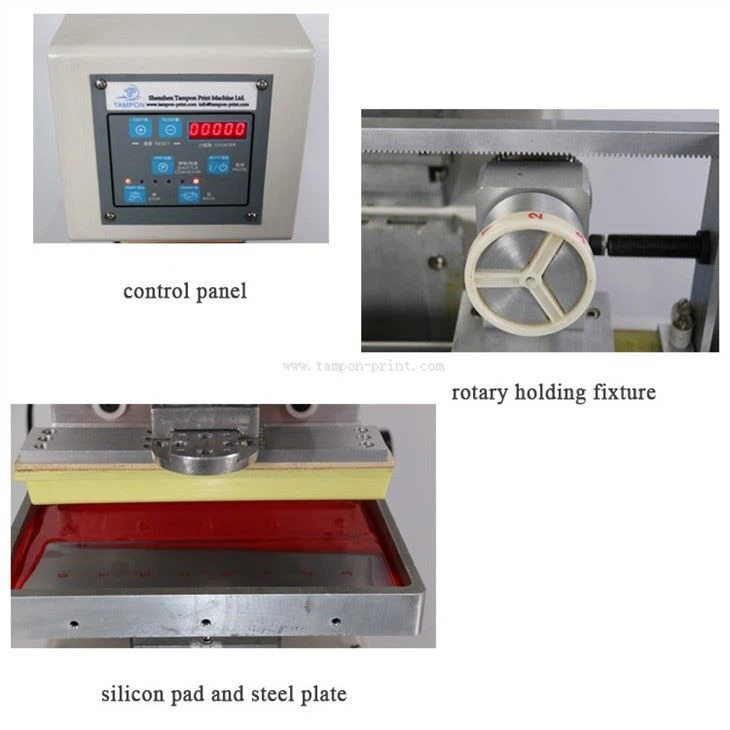 Flat And Round Rotary Pad Printer