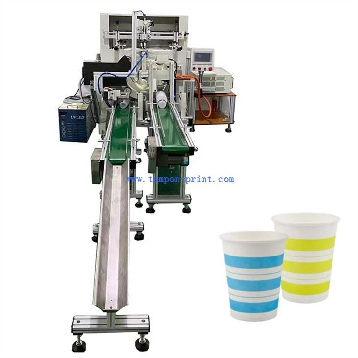 Automatic Paper Cup Screen Printing Machine